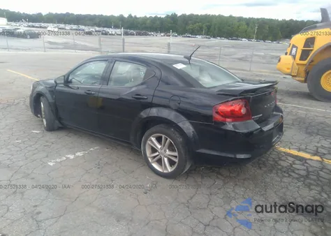 2013 Dodge Avenger Sxt z USA, uszkodzony, nr VIN 1C3CDZCB2DN615987